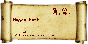 Magda Márk névjegykártya